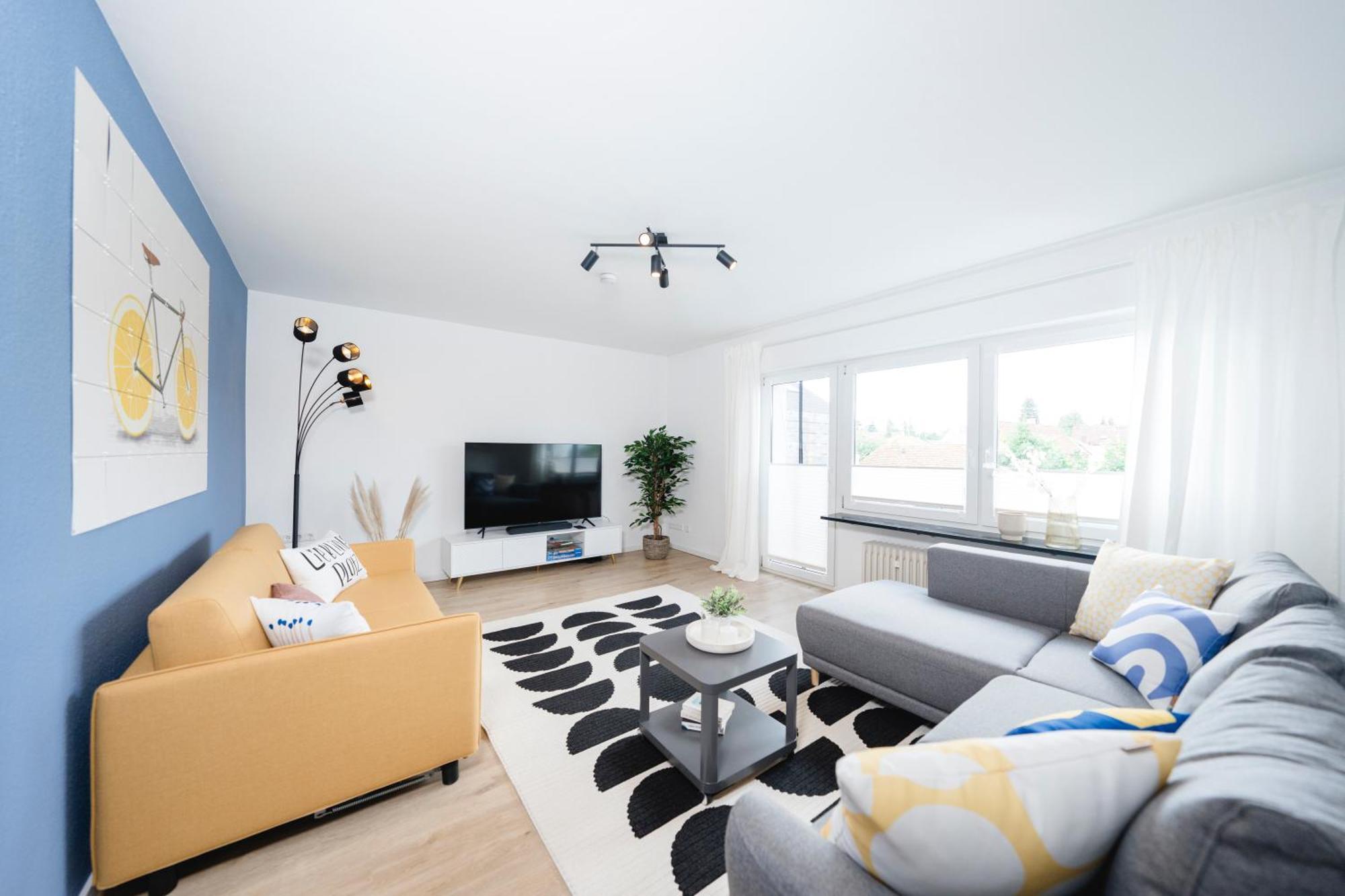 Stadtrand Oase Karlsruhe Mit Balkon Екстер'єр фото